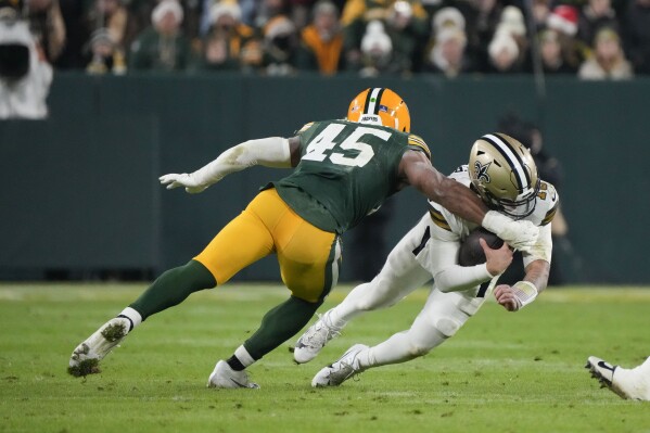 Saints rookie QB Spencer Rattler has frustrating night in shutout loss to  Packers | AP News