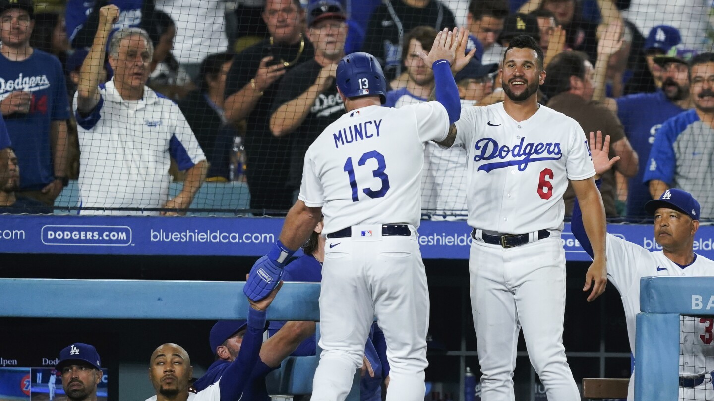 LA Dodgers Defeat Milwaukee Brewers To Reach World Series : NPR