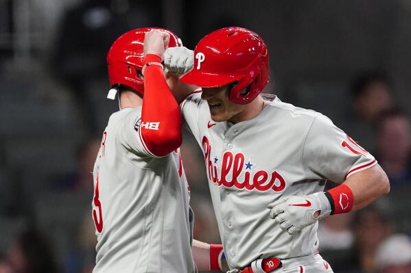 Bryce Harper homers twice, Phillies break out for 11 runs to rout