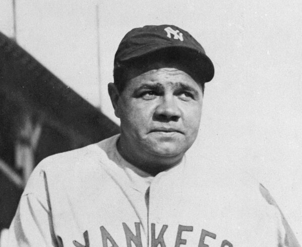 Sold at Auction: Babe Ruth Issued Presentation NY Yankees Uniform