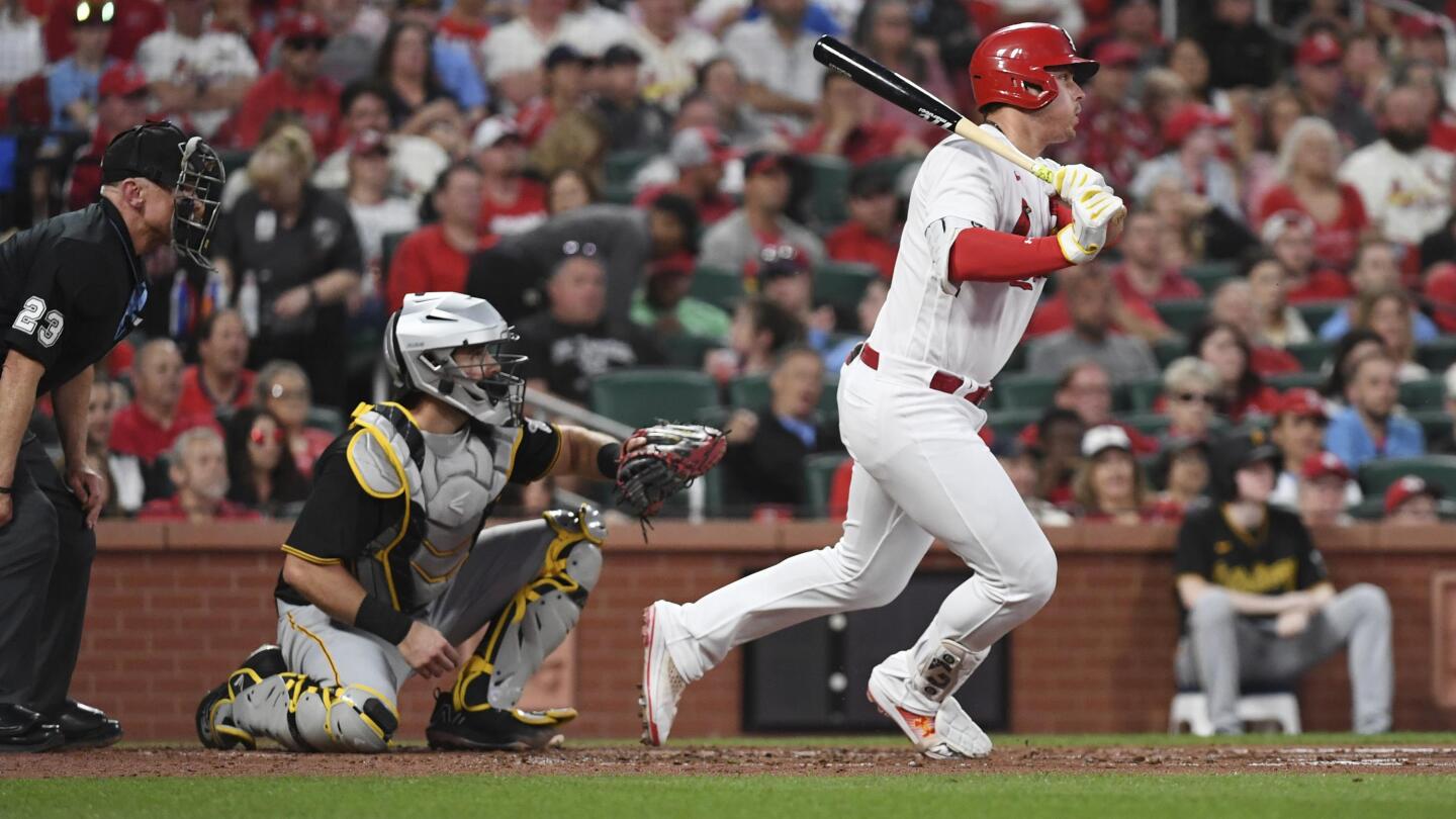 Gorman delivers another go-ahead hit, Cardinals blank Pirates 3-0