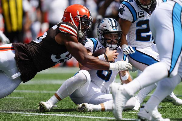 What Baker Mayfield did at the Carolina Panthers' scrimmage on Aug