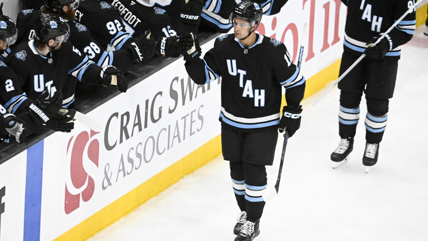 Dylan Guenther leads Utah Hockey Club past Buffalo 5-2