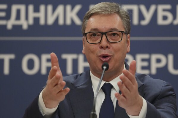 Serbian president plans to join Putin's WWII victory parade in Moscow  despite EU warning | AP News