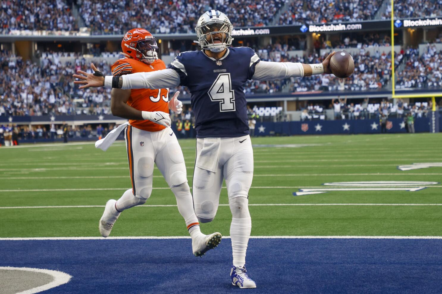 How the Dallas Cowboys beat the Chicago Bears 49-29