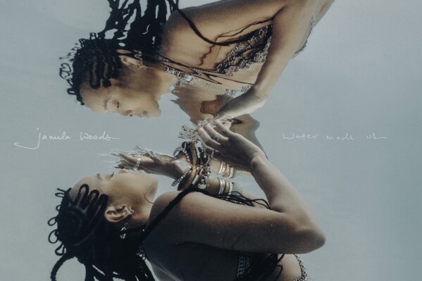 This cover image released by Jagjaguwar shows album art for "Water Made Us" by Jamila Woods. (Jagjaguwar via AP)