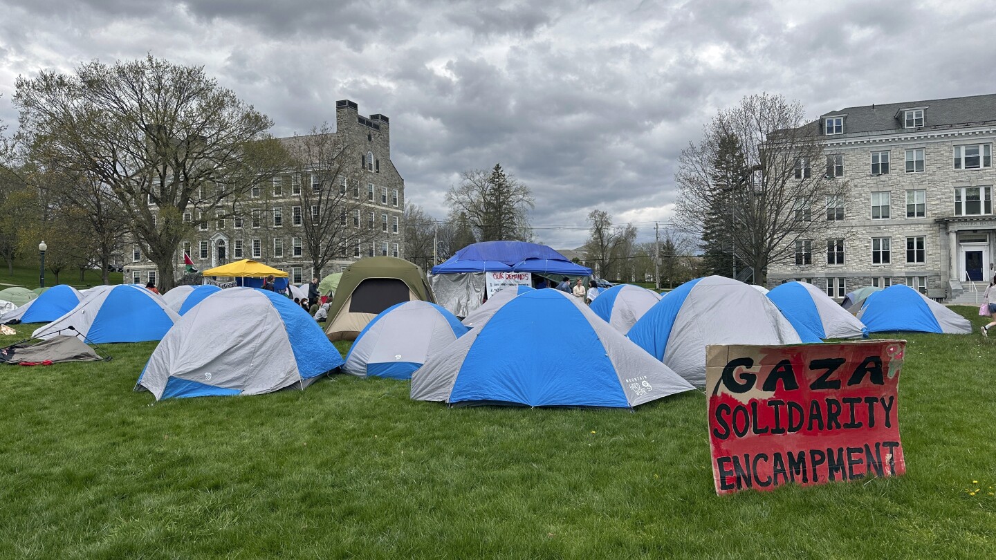 Вълна от демонстрации се разпространи в американските кампуси през последните