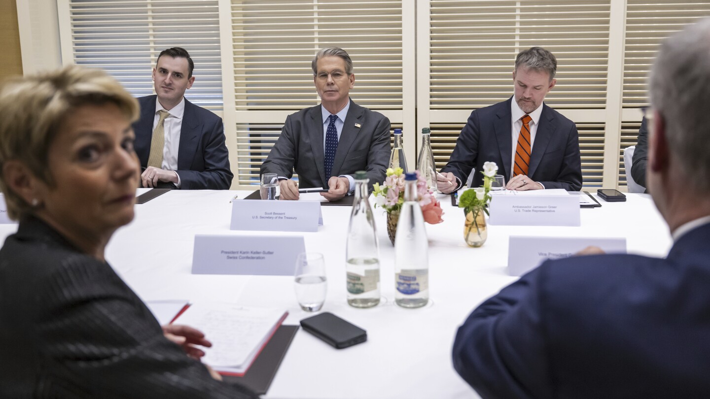 Swiss president hopes ‘Holy Spirit’ might guide US-China weekend talks in Geneva over tariffs