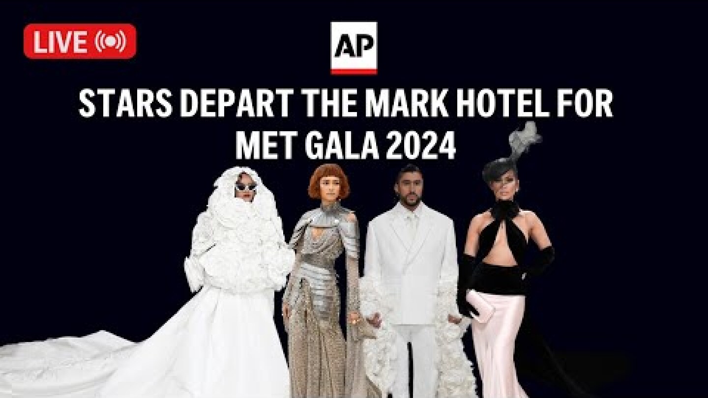 Met Gala 2024 live updates: See photos of Zendaya, Ariana Grande and more on the red carpet