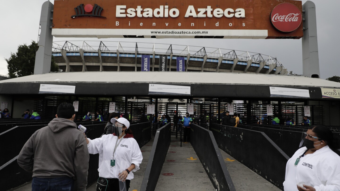 Azteca Stadium to reopen 75 days before start of the 2026 World Cup