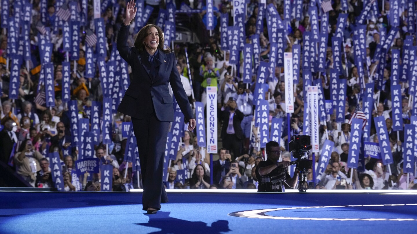 Harris campaign says it’s raised $540 million and saw a surge of donations during the convention