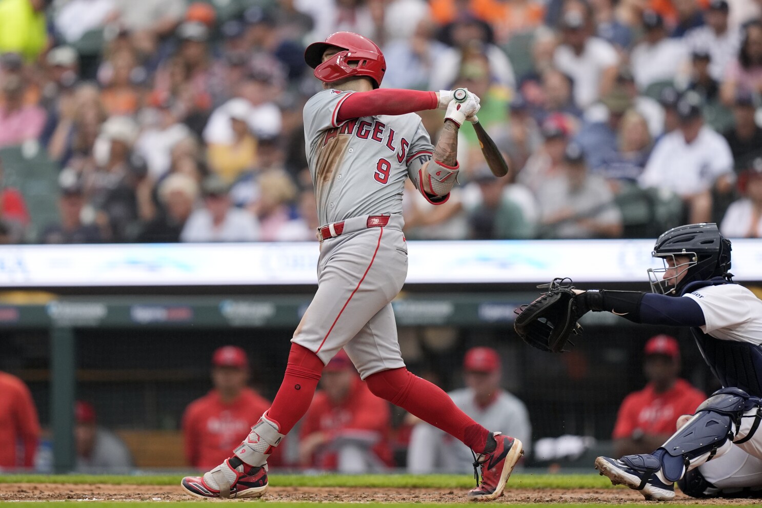 Neto homers, rookie Kochanowicz pitches 6 shutout innings and Angels beat Tigers 3-0