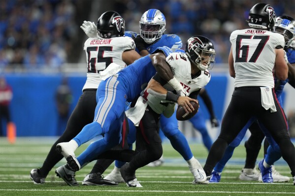 Atlanta Falcons baffled by offensive collapse in 20-6 loss to Detroit Lions