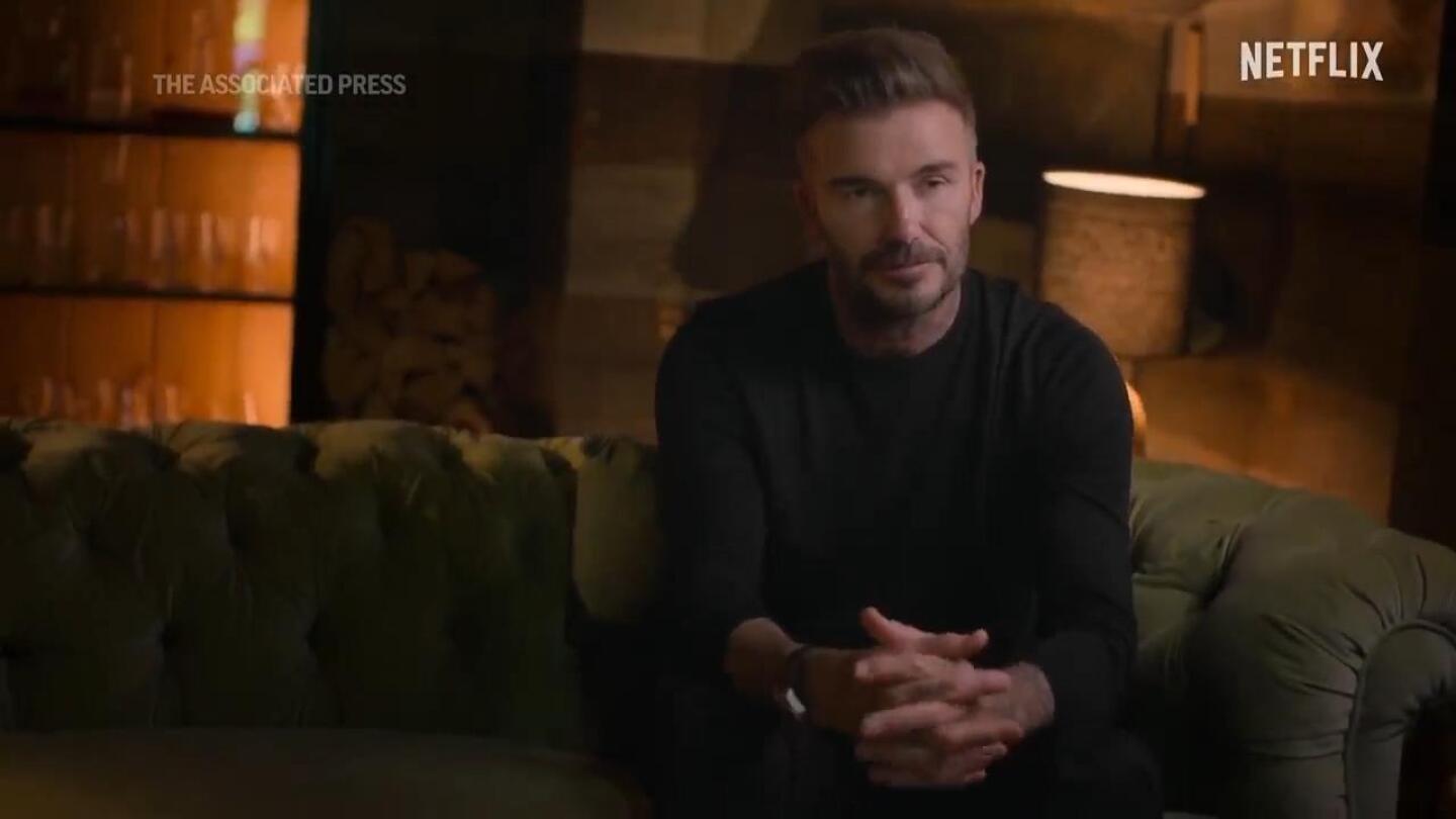 David Beckham réfléchit aux hauts et aux bas du documentaire “Beckham” et le qualifie de “montagnes russes émotionnelles”