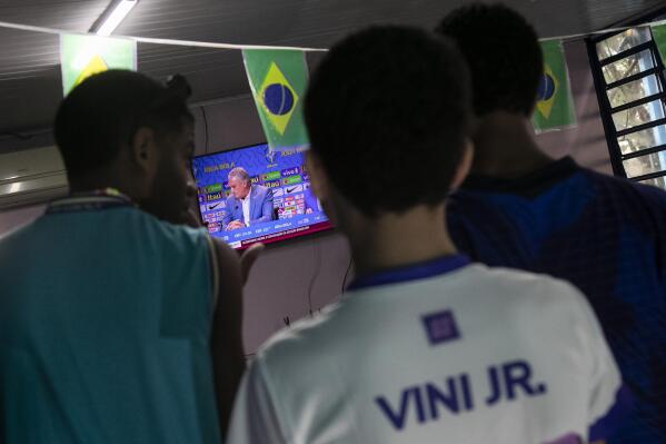 Brazil's soccer star Vinícius Júnior wants to give back to schools in his  hometown : NPR