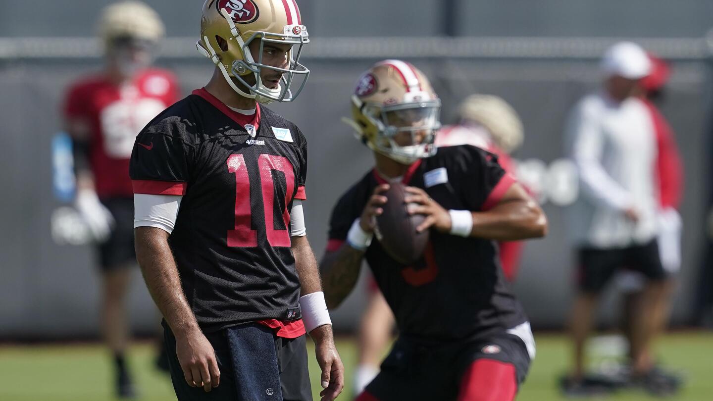 49ers remain in no rush to start Jimmy Garoppolo at QB
