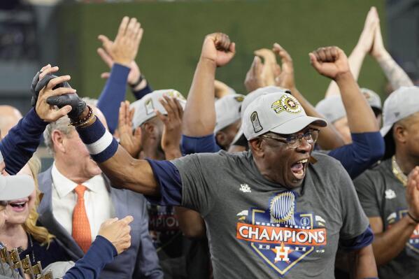 Buy Houston Astros 2022 MLB World Series Champions 5-Photo Collage