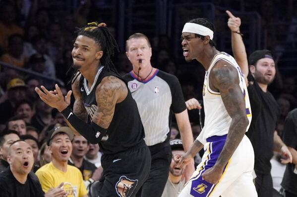 LeBron's Lakers beat Grizzlies 111-101, take 2-1 series lead