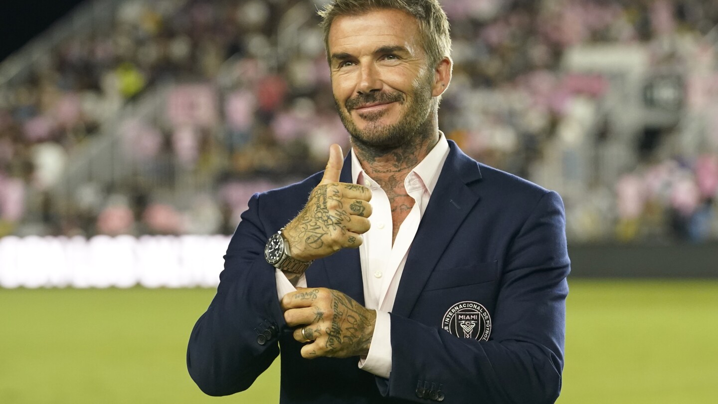 David Beckham reflects on his soccer career, mental health and