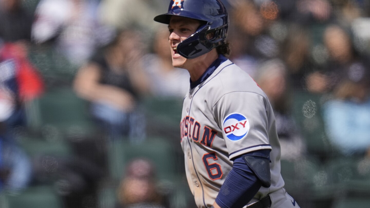 Meyers Drives Astros to 8-3 Victory, Ties Franchise Total Bases Record