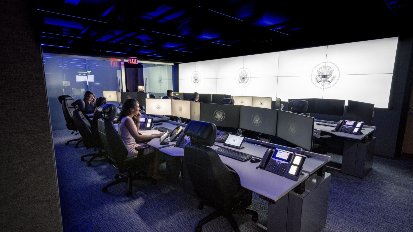 Inside the brand new White House Situation Room: Cutting-edge tech, mahogany and that new car smell