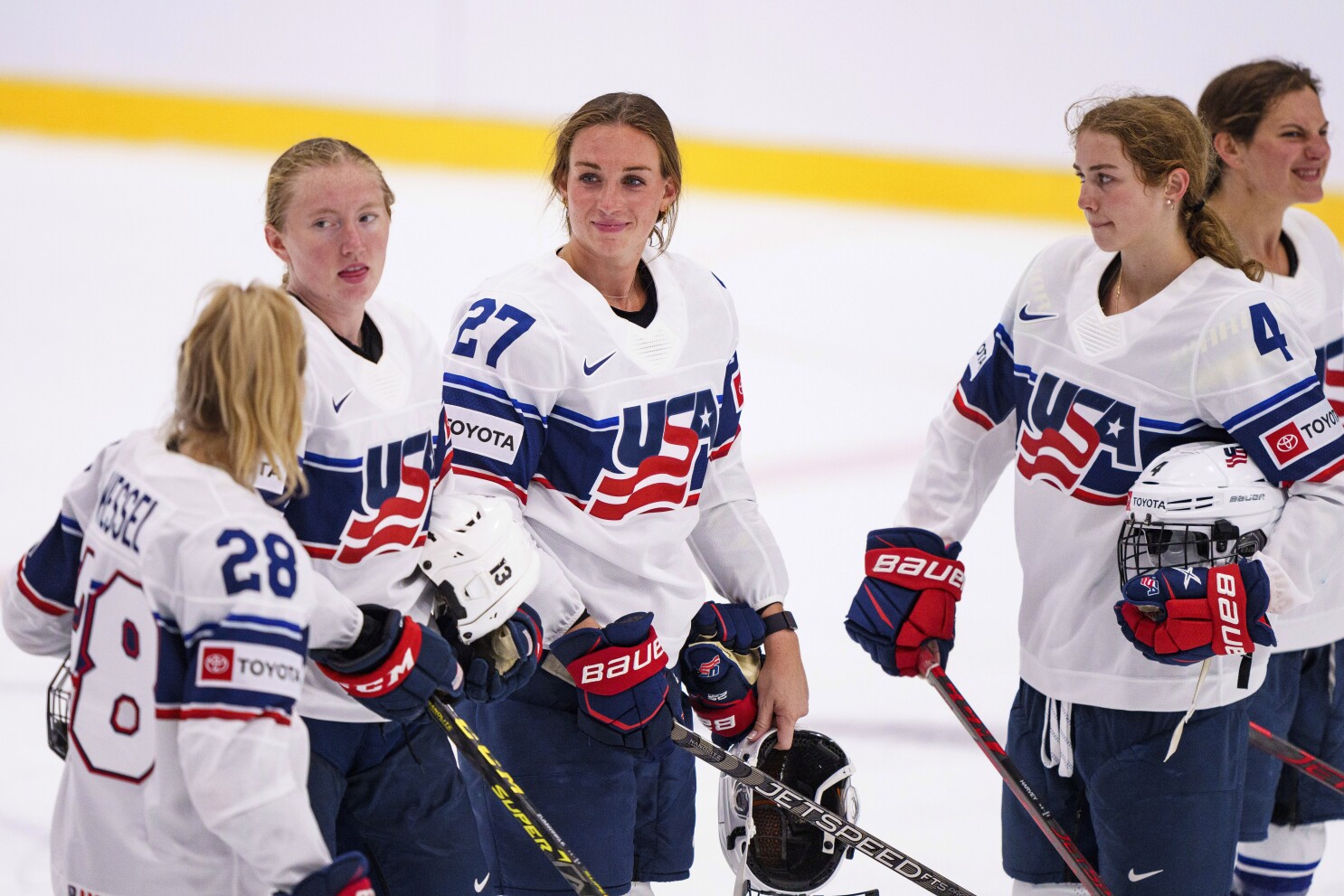 Women's Ice Hockey has beat every team that they've played.