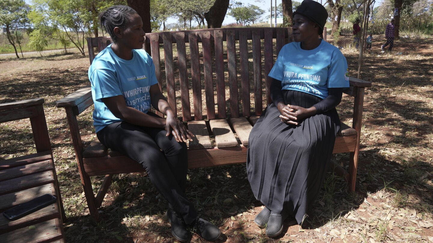 A bench and a grandmother’s ear: Zimbabwe’s novel mental health therapy spreads overseas