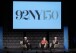 FILE - Former President Bill Clinton, right, and former Secretary of State Hillary Rodham Clinton, center, speak with David Rubenstein at the 92nd Street Y on May 4, 2023, in New York. Oprah Winfrey, Rachel Maddow and Arnold Schwarzenegger will be among those appearing this fall at the 92nd Street Y, a New York City cultural institution and community center marking its 150th anniversary. (Photo by Evan Agostini/Invision/AP, File)