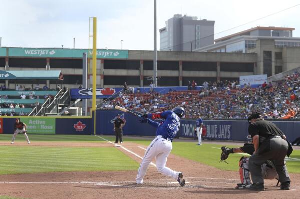 McGuire hits 3 doubles as Ryu, Blue Jays beat Orioles 7-4