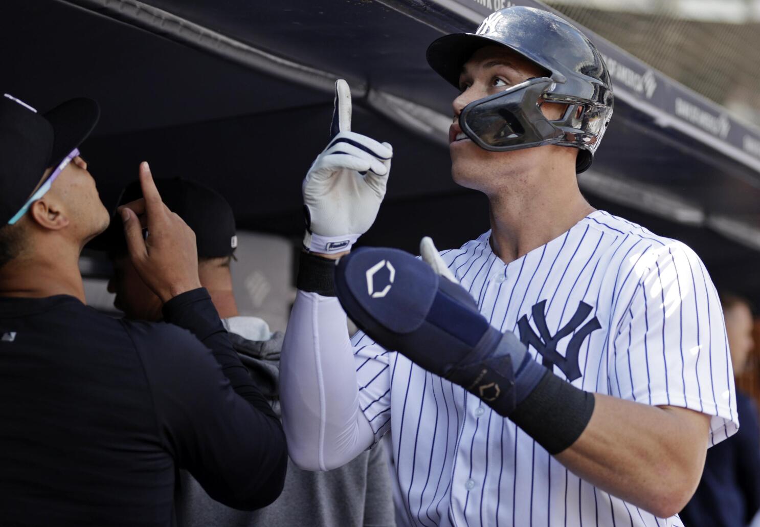 Aaron Judge back in Yankees lineup as Rays get set to play in New York