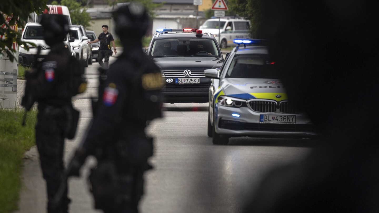 Заподозреният в опит за убийство на министър-председателя на Словакия се яви за първи път пред съда