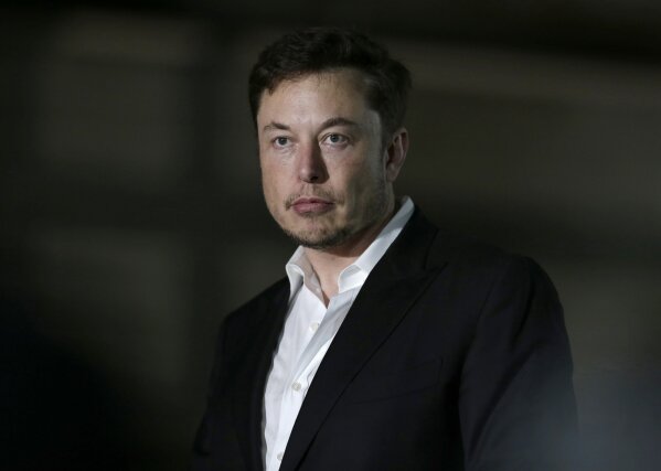 
              FILE- In this June 14, 2018, file photo, Tesla CEO and founder of the Boring Company Elon Musk speaks at a news conference in Chicago. A British diver who helped rescue soccer players trapped in a Thai cave is suing Musk, alleging that the Tesla CEO falsely accused him of being a pedophile. The lawsuit filed in Los Angeles federal court Monday, Sept. 17, seeks more than $75,000 in damages and a court order stopping Musk from making further allegations. (AP Photo/Kiichiro Sato, File)
            