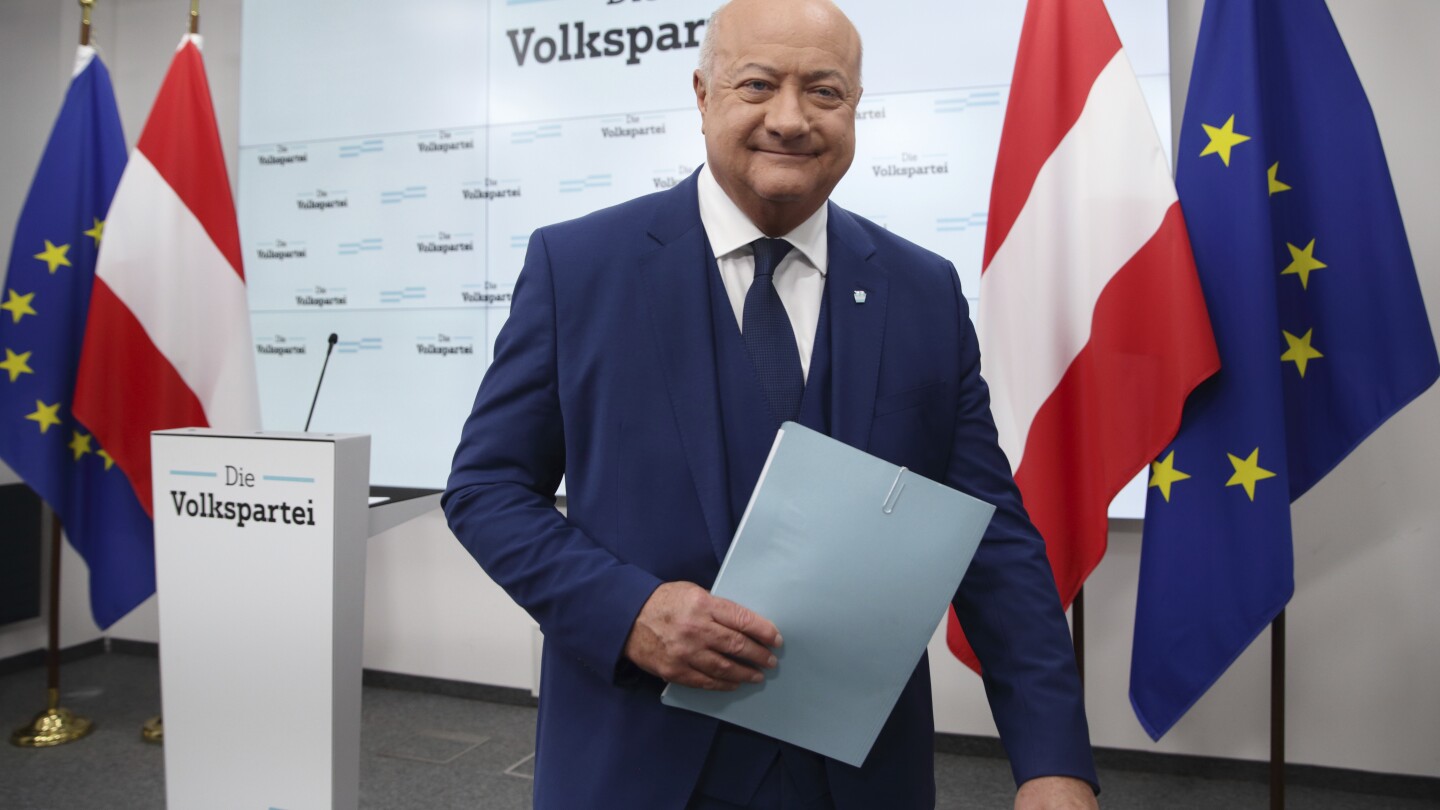 Austria tendrá un nuevo gobierno de coalición sin el grupo de ultraderecha que ganó las elecciones