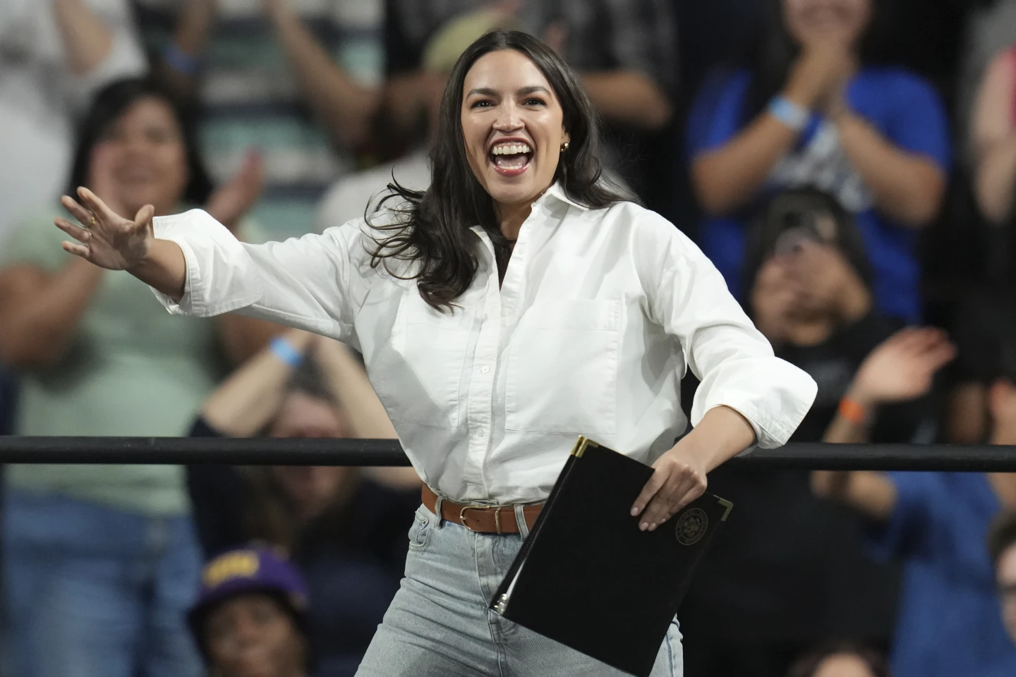 It’s Christmas. AOC thinks she’s leading the Democrat Party.