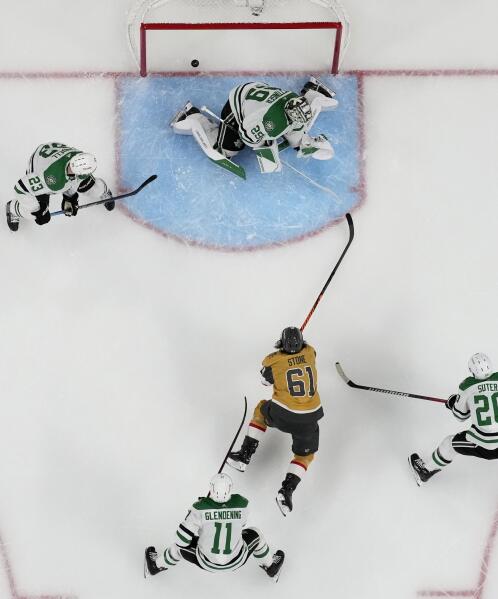 Stars lose Jamie Benn, pull Jake Oettinger early in Game 3 to fall