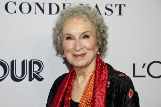 FILE - Author Margaret Atwood attends the Glamour Women of the Year Awards in New York on Nov. 11, 2019. On Monday night, during PEN America’s annual gala, Atwood and Penguin Random House announced that a one-off, unburnable edition of “The Handmaid’s Tale” would be auctioned through Sotheby’s New York. (Photo by Evan Agostini/Invision/AP, File)