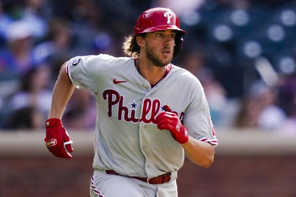 Philadelphia Phillies' Aaron Nola strikes out 10 straight New York