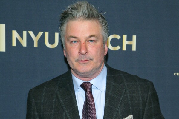 FILE - Alec Baldwin attends the NYU Tisch School of the Arts 50th anniversary Gala at Jazz at Lincoln Center's Frederick P. Rose Hall, April 4, 2016, in New York. A grand jury indicted Alec Baldwin on Friday, Jan. 19, 2024, on an involuntary manslaughter charge in a 2021 fatal shooting during a rehearsal on a movie set in New Mexico, reviving a dormant case against the A-list actor. (Photo by Andy Kropa/Invision/AP, File)