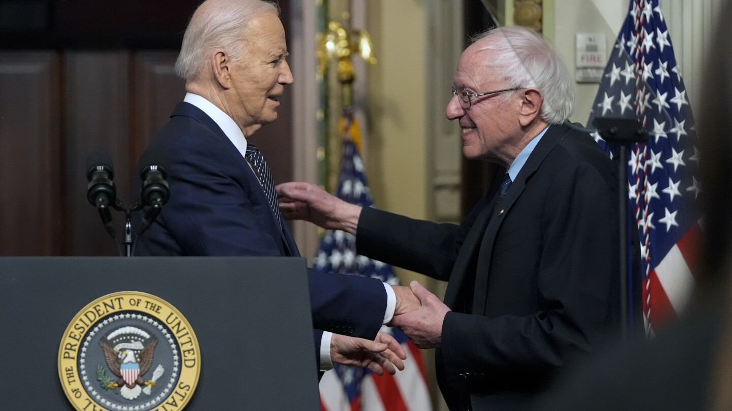 Biden and Sanders unite to advocate for lower healthcare expenses