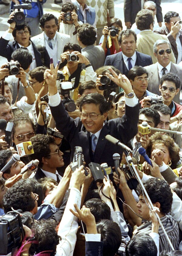 Alberto Fujimori former Peruvian president convicted for human rights