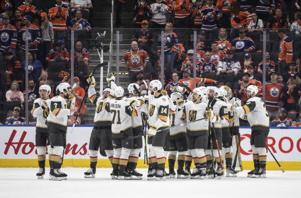 The Vegas Golden Knights Team 2023 Western Conference Champions