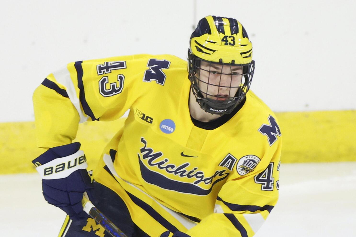 Devils select U.S. center Jack Hughes with 1st pick in NHL draft