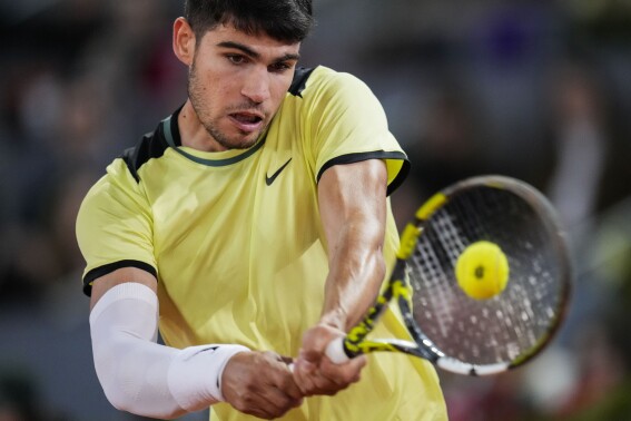 Alcaraz’s quest to win third consecutive Madrid Open title ends with loss to Rublev in quarterfinals