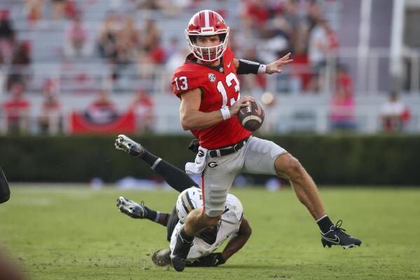 Georgia football national champions will be recognized at Braves game