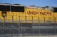 FILE - A Union Pacific train engine sits in a rail yard on Wednesday, Sept. 14, 2022, in Commerce, Calif. Union Pacific reports earnings on Thursday, April 20, 2023. The head of the union that represents track maintenance workers says Union Pacific is jeopardizing safety by delaying nearly 1,200 planned projects until next year and laying off more than 1,000 workers. (AP Photo/Ashley Landis, File)