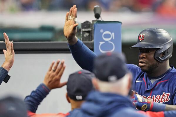 Minnesota Twins - 2019 Game Used Jersey - Miguel Sano hit Twins