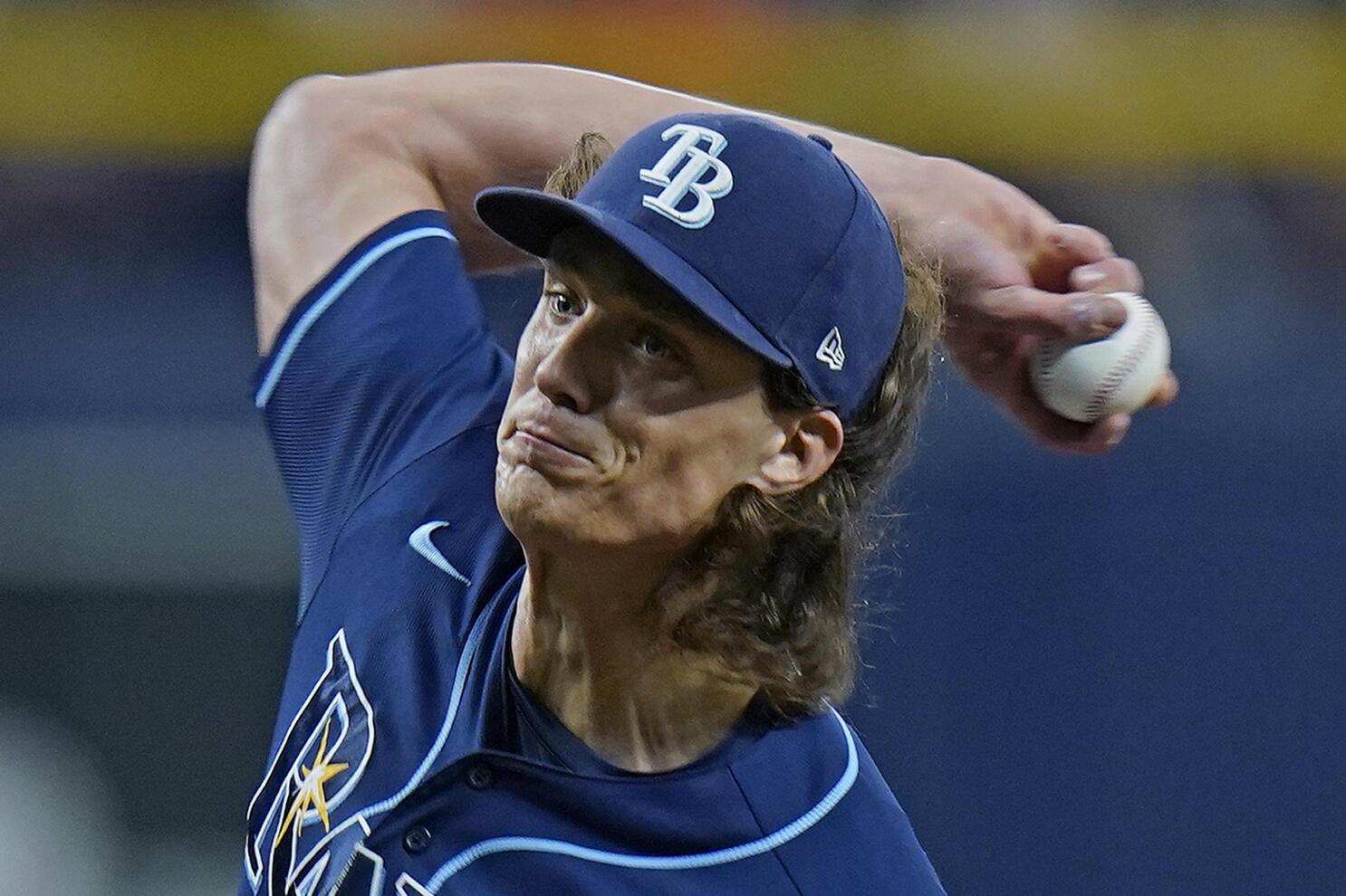 Glasnow has 11 Ks in 7 innings, Rays beat Nationals 3-1