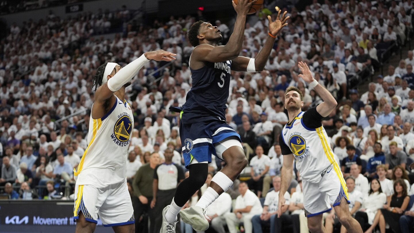 Timberwolves победи Warriors в Игра 5, за да стигне до финалите на Западната конференция за 2-ра поредна година 