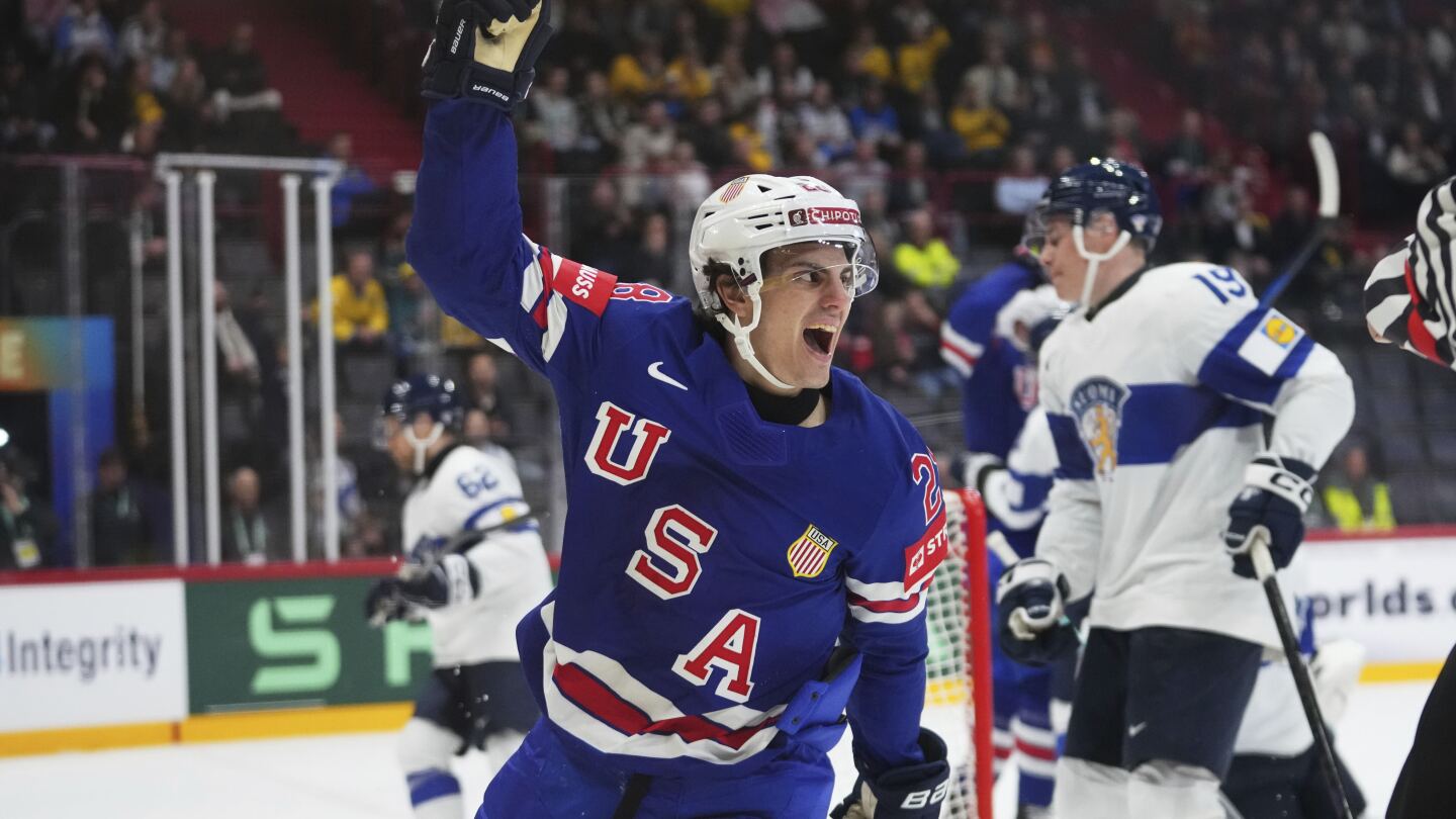 USA Advances to IIHF Semifinals with 5-2 Win Over Finland