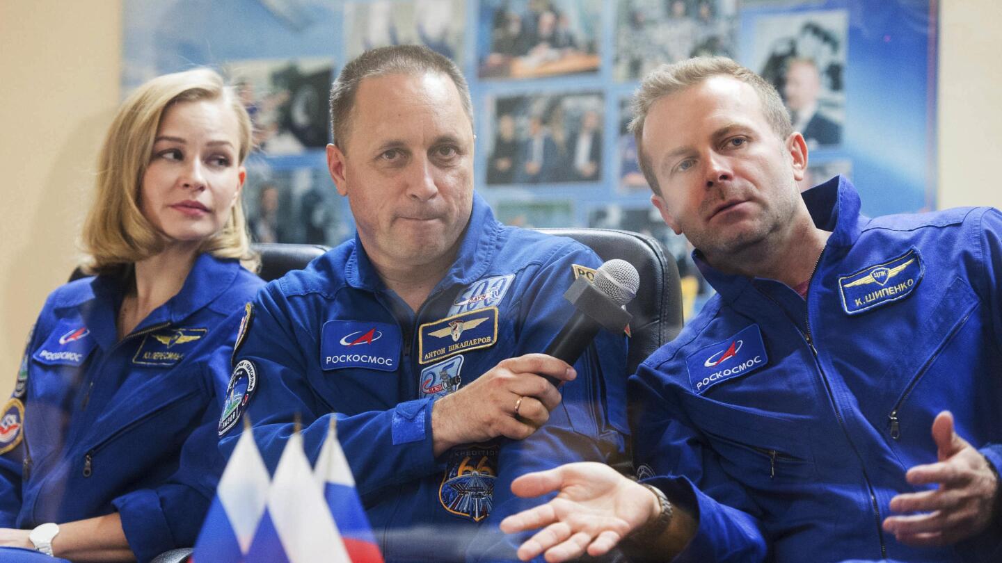 Российская съемочная группа готовится к запуску для производства первого фильма в космосе
